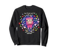Minecraft Valentine's Day My Overworld Wouldn't Be The Same Sudadera