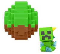Minecraft Vanilla Figura de Acción Mini Huevo Creeper Cargado para niños de 6 años en adelante