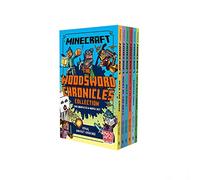 Minecraft Woodsword Chronicles 6 Book Slipcase: Official illustrated LitRPG children’s gaming fiction - perfect for fans of A Minecraft Movie and kids aged 6, 7, 8 & 9!