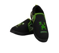 Minecraft Zapatillas Casa para Niños Creeper Negro 30