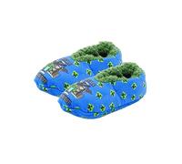 Minecraft Zapatillas de Estar por Casa para Niños, Pantuflas Suaves, Zapatillas de Casa Suela Antideslizante, Regalo para Niños | Talla EU 25/27