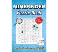 Minefinder Puzzle Book: Puzzles to Sharpen Your Brain & Sight
