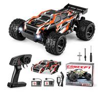 MINENICE 1:18 Coche Teledirigido 2,4 GHz RC Todoterreno4WD,40+ km/h | Avec Lumières, Larga Autonomía, USB Carga, Buggy Crawler, para Niños y Adultos