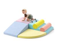 MINENICE Bloques de espuma para niños, grandes bloques de construcción de espuma, bloques de construcción suaves en el interior, adecuados para niños de 1 a 3 años, para desarrollar la inteligencia