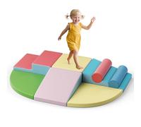 MINENICE Bloques de espuma para niños, grandes bloques de construcción de espuma, bloques de construcción blandos en el interior, adecuados para niños de 1 a 3 años, para desarrollar la inteligencia