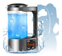MINENICE Ionizador de agua de hidrógeno, 2L de Gran Capacidad taza de agua rica en hidrógeno, Generador de Hidrógeno con Pantalla Táctil LED generador de agua de hidrógeno portátil para Familiar