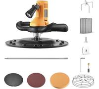 MINENICE Máquina para alisar la pared con llana de cemento y cuatro cuchillas de suelo eléctricas Lijadora para Pared