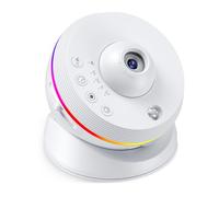 MINENICE Proyector Estrellas, 4K HD Proyector Galaxia 13 en 1 con Temporizador, Meteorito Dinámico y 6 Modos de Luz, galaxy projector para Niños y Adultos, Blanco