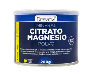 Mineral citrato magnesio polvo 200 g Drasanvi - complemento para aporte de magnesio