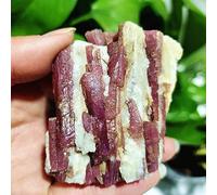 Mineral De Turmalina Rosa Natural Espécimen Mago Meditación Energía Espiritual Piedra Hogar Feng Shui Adorno De Cristal,A6 172g