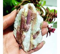 Mineral De Turmalina Rosa Natural Espécimen Mago Meditación Energía Espiritual Piedra Hogar Feng Shui Adorno De Cristal,A16 139g