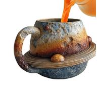 Mineral Mug - Tazas de café decorativas | Taza de té de diseño de imitación planetas para restaurantes, amantes de la película y la televisión, cumpleaños, adultos,