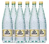 Mineral Naturally - Botella de plástico para agua con gas (6 x 1,2 L)