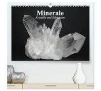 Minerale. Kristalle und Edelsteine (hochwertiger Premium Wandkalender 2026 DIN A2 quer), Kunstdruck in Hochglanz: Die beeindruckende Schönheit der Schmucksteine