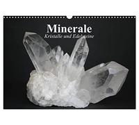 Minerale. Kristalle und Edelsteine (Wandkalender 2026 DIN A3 quer), CALVENDO Monatskalender: Die beeindruckende Schönheit der Schmucksteine