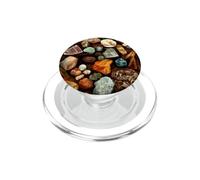 Minerales Gemas y Cristales Recolección de Rocas Geología PopSockets PopGrip para MagSafe