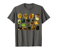 Minerales Piedras preciosas Cristales Coleccionismo de rocas Geología Camiseta