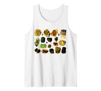 Minerales Piedras preciosas Cristales Coleccionismo de rocas Geología Camiseta sin Mangas