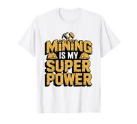 Minería Minero Subterráneo Humor De Carbón Camiseta