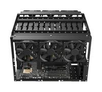 Minería Rig Frame - Caso de ordenador | Minero Ordenador Rack | Minería Rig Marco | PC -Form Computer Caso | Open Air TestBench, Apilable, Rackständer Desktop -Chassis, Krypto -Münzcursen-Mini