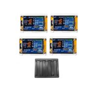 Minero de Bitcoin, Criptomonedas y Lotería en Solo, NerdMiner 4X1005KH/S con 4 Ranuras y Soporte Mejorado, Pantalla Inteligente de 2,8 Pulgadas.