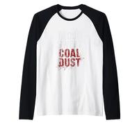 Minero de carbón Minero Subterráneo Trabajador Casco Trabajador Combustible Fósil Camiseta Manga Raglan