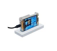Minero de Criptomonedas BTC en Solitario, 1 X 1000 KH/S, Nerdminer + 1 Ranura, Soporte Mejorado, Alta Velocidad, Pantalla Inteligente de 2,8 Pulgadas,