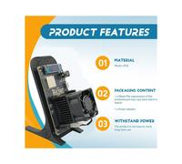 Minero en Solitario Bitax Gamma 601 BTC con Soporte, 1.2TH/S, 18W, Chip ASIC BM1370, de S21 Pro, Conector BR para Minería de Bitcoin BTC.