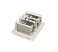 Minero NerdMiner NMMiner de 4 X 987 KH/S con Soporte para 4 Ranuras, Bitcoin Crypto Solo Miner Mejorado, Pantalla Inteligente de 2,8 Pulgadas para el