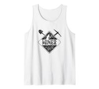 Minero Pitman Mining Mina de cantera Camiseta sin Mangas