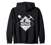 Minero Pitman Mining Mina de cantera Sudadera con Capucha