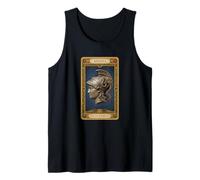 Minerva Tarot Diosa Romana de la Guerra y la sabiduría Atenea Camiseta sin Mangas