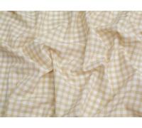 Minerva Tela a cuadros de 1/4" Beige - por metro