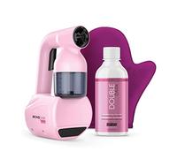 MineTan Bronce Babe Personal Spray Tan Kit - Rosa- Portátil, Casa Spray Tan Máquina Con Spray Tan Solución