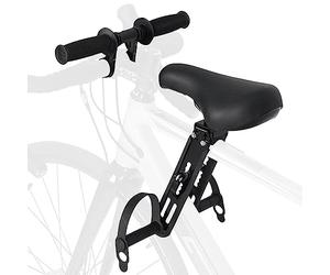 Mineup Asiento Bicicleta Niño Delantera, Asiento Infantil de Ciclismo Ajustable con Manillar, Silla Bicicleta niño para Niños Delantero para Adultos para Niños de 2 a 6 Años, hasta 48 Libras
