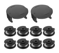 Mineup Bobina De Hilo Cortabordes,8PCS Bobinas De Hilo De Repuesto,Bobina De Repuesto De Recortadora Compatible con Bosch EasygrassCut 18 23 26 SL 18-26 18-260 18-230,F016800569 F016800385(6.1m,1,6Mm)
