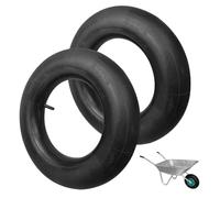 Mineup Manguera para Rueda De Carretilla 4.80/4.00-8, 2 Piezas Tubos Internos De Reemplazo, Tubos Interiores De Carretilla, Cámara De Aire De Carretilla para Carretillas De Ruedas Carros De Jardín