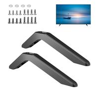 Mineup Soporte Universal para TV, Patas de TV con Tornillos, Soporte Universal para televisores LCD de 32, 40, 49, 50, 55 Pulgadas, Capacidad de Peso de hasta 45 kg