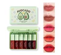 Minfei Juego de 6 colores de labios, color de labios coreano aterciopelado, color de labios natural para labios y mejillas, larga duración