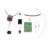 Minflora ar 15KV generador inversor de alto voltaje Kit DIY con módulo de bobina de encendido y PCB para experimentos de física y proyectos electrónicos de aficionado 3.7V Suministro