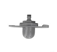 Minflora Cepillo de limpieza de inodoro para Thetford C250 C260, raspador gris compacto, herramienta de saneamiento eficaz, eliminación de acumulación para autocaravana, casete, aseos, mango para