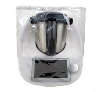 Minflora Cubierta antipolvo transparente para Thermomix resistente al aceite, material de PVC que protege la máquina de contaminantes en el almacenamiento de la cocina (TM5/6 regular)