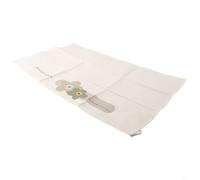 Minflora Cubierta de radiador de protección contra el polvo con tela transpirable y diseño floral, lo que permite que el calor escape mientras mejora la estética de calefacción del hogar (60 cm)