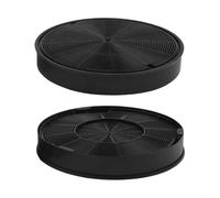 Minflora Filtros de carbón activado para campana extractora de cocina, 2 unidades, 198 x 30 mm, absorbe no deseado cartucho de filtro de fibra de carbono para un entorno de cocina más limpio