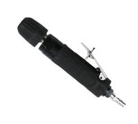 Minflora Taladro neumático recto de 1 cm, herramienta neumática con 2200 | Perfora en metal, madera y plástico con aire comprimido. La carrocería recta alcanza bahías estrechas del motor.