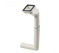 Minflora Tubo de desbordamiento cuadrado hacia arriba para fregadero de cocina de 250 mm, drenaje ajustable a prueba de fugas, material de polipropileno resistente, pieza de repuesto blanca