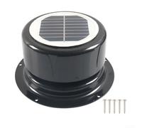 Minflora Ventilador de ventilación solar para caravana: escape respetuoso con el planeta, silencioso y eficiente