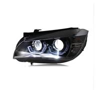 Mingbereit Carcasas Faros Delanteros X1 E84 2010-2015 Auto DRL Niebla Remolque Luces Intermitentes Voiture Plug And Play Accesorios para Auto Faros LED Faros(For Xenon)