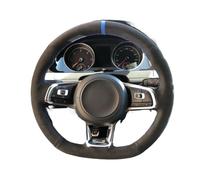 Mingbereit Funda Volante para VW para Golf R, MK7, Golf 7, GTI, Polo, Scirocco 2015 2016 - Style 3 - 8.5 cm - Protección Total