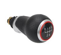 Mingbereit Pomelli Leva Cambio Accesorios de automoción Pomo de Cambio de Marchas para A4 B6 B7 B8 per A6 S4 8K per A5 8T per Q5 8R S 12 mm 5/6 velocidades Perilla Cambio Marchas(R Red 5 Gear)
